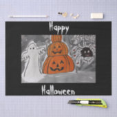 ハッピーハローウィン 薄葉紙 (クラフト)