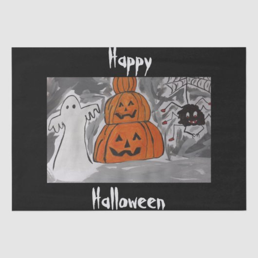 ハッピーハローウィン 薄葉紙 (正面)