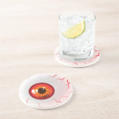 ハッピーハローウィン!赤不気味眼球 コースター (側面)