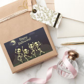 ハッピーハローウィン 長方形シール