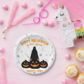 ハッピーハローウィン「飲食べみ、怖い」パーティーP ペーパープレート (パーティー)