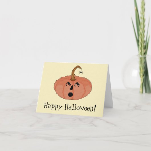 ハッピーハローウィン!驚きのカボチャ・ノテカード カード (正面)