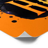 ハッピーハローウィン – 魔女オンブ飛んでいるロム ポスター (角)