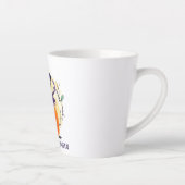 ハッピーハローウィン – 魔女黒猫 カフェラテマグ (右)