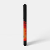 ハッピーハローウィン、黒猫、こうもり、カボチャ SAMSUNG GALAXYケース (左側面)