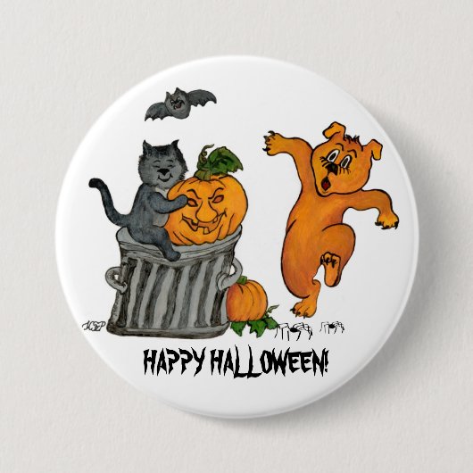 ハッピーハローウィン!5 缶バッジ (正面)