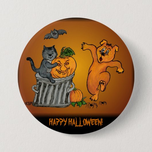 ハッピーハローウィン!5 缶バッジ (正面)