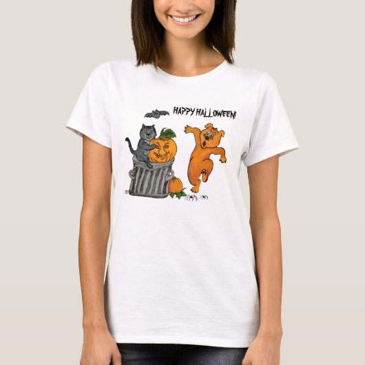 ハッピーハローウィン!5 Tシャツ (正面)