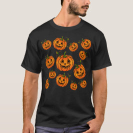 ハッピーハローウィン | jack-o-lantern |カボチャ tシャツ