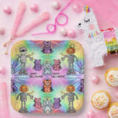 ハッピーハローウィン、Natasha Us ペーパープレート (パーティー)