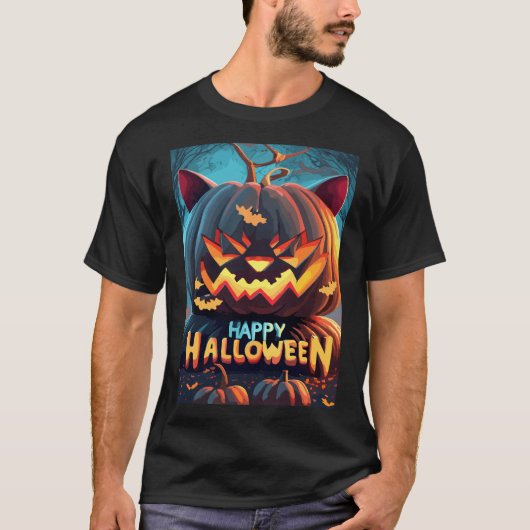 ハッピーハローウィン Tシャツ (正面)