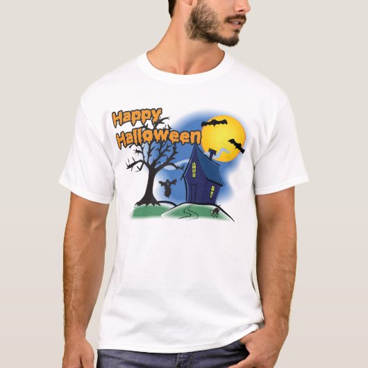 ハッピーハローウィン Tシャツ (正面)