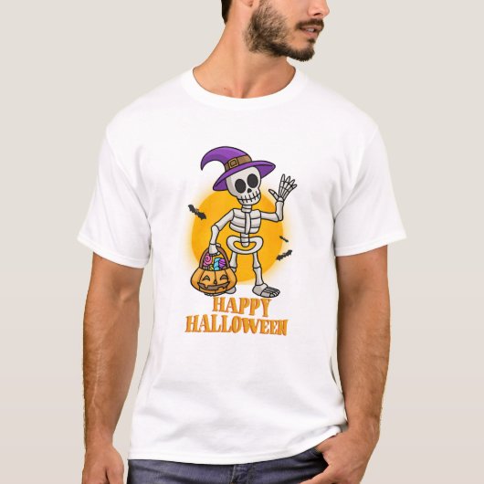 ハッピーハローウィン Tシャツ (正面)