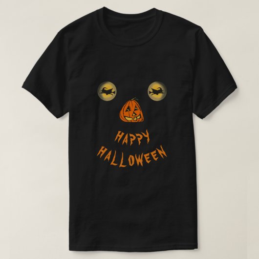 ハッピーハローウィン Tシャツ (デザイン正面)