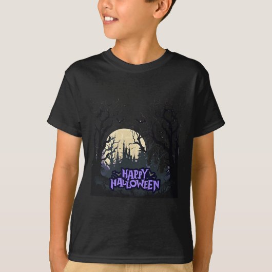 ハッピーハローウィン Tシャツ (正面)