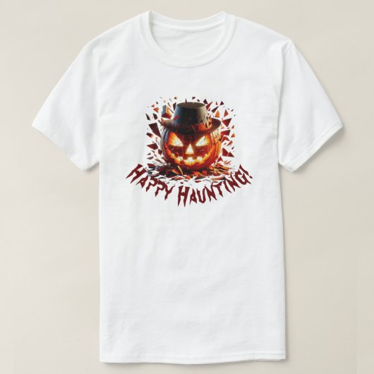 ハッピーハローウィン Tシャツ (デザイン正面)
