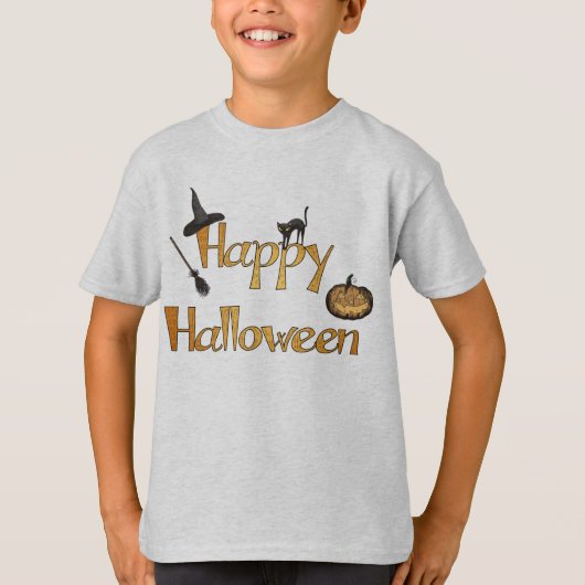 ハッピーハローウィン Tシャツ (正面)