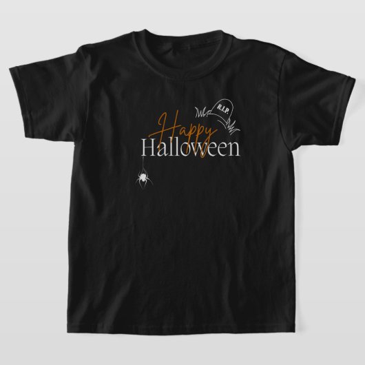 ハッピーハローウィン Tシャツ (レイダウン)