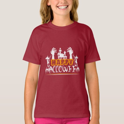 ハッピーハローウィン Tシャツ (正面)