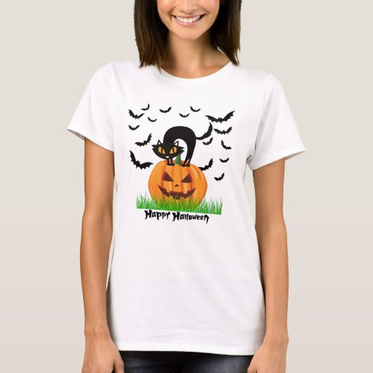 ハッピーハローウィン Tシャツ (正面)