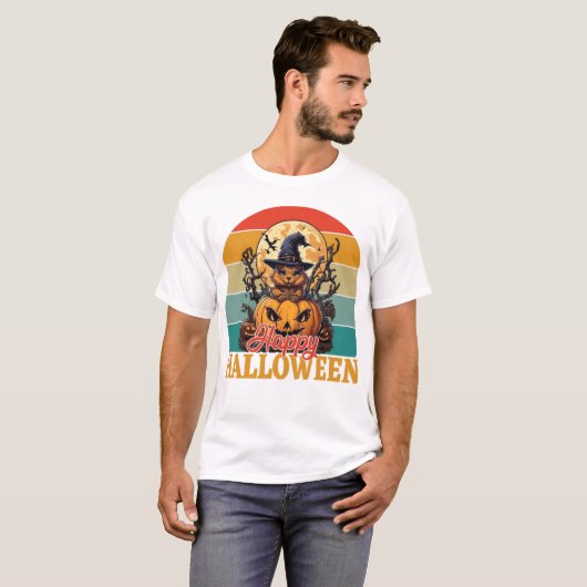ハッピーハローウィン Tシャツ (正面フル)