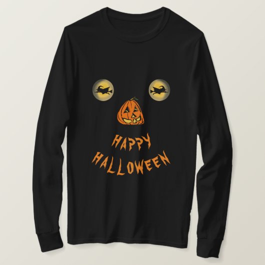 ハッピーハローウィン Tシャツ (デザイン正面)