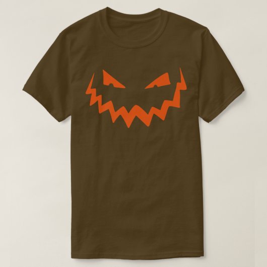 ハッピーハローウィンJackoLanternグラフィック子供へと Tシャツ (デザイン正面)
