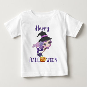 ハッピーハローウィンTシャツガールベビーMermaid Tシャツ