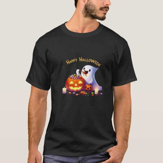 ハッピーハローウィンTシャツ Tシャツ (正面)