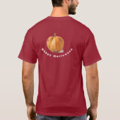 ハッピーハローウィンTシャツ Tシャツ (裏面)