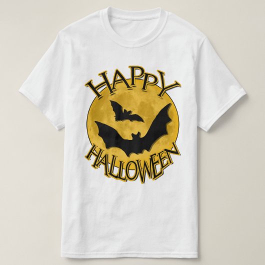 ハッピーハローウィンTシャツ Tシャツ (デザイン正面)
