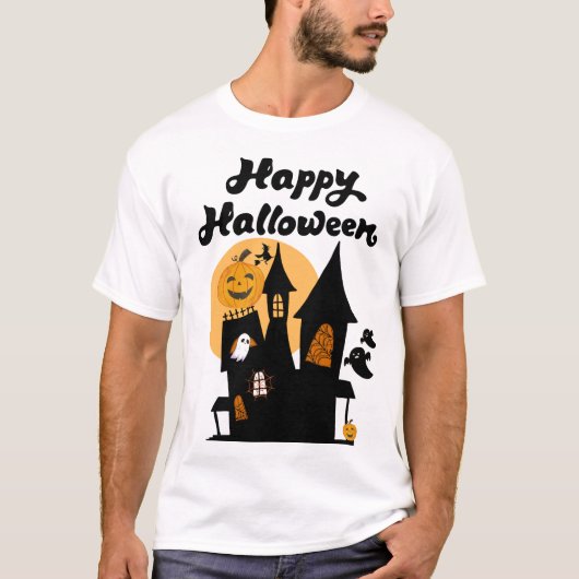 ハッピーハローウィンTシャツ Tシャツ (正面)
