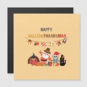 ハッピーハローサンクサマス！季節磁気カード (正面/裏面)