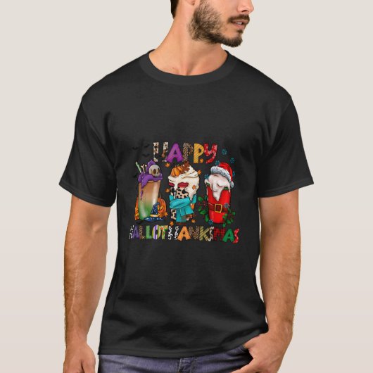 ハッピーハローサンクスマスのために Tシャツ (正面)