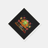 ハッピーハロー感謝祭 スタンダードカクテルナプキン (角)