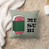 ハッピーハワイアンむすし海苔 クッション (ブランケット)