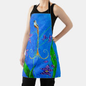 ハッピーハワイアンオーキッドバード エプロン (インサイチュ)