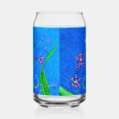 ハッピーハワイアンオーキッドバード ガラス缶 (右)