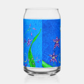 ハッピーハワイアンオーキッドバード ガラス缶 (左)