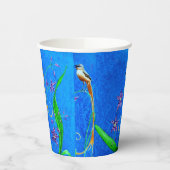 ハッピーハワイアンオーキッドバード 紙コップ (左)