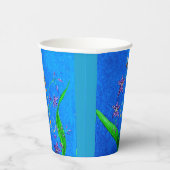 ハッピーハワイアンオーキッドバード 紙コップ (右)