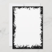 ハッピーハント – カスタマイズ可能なハロウィーン シーズンカード (裏面)