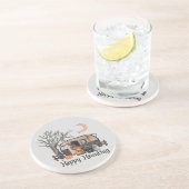 ハッピーハント |ハロウィーンキャンパー |魔女不気味 コースター (側面)