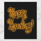 ハッピーハント！ |ハロウィーン ワインラベル (シングルラベル)