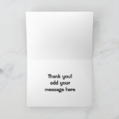 ハッピーハンバーガー サンキューカード (内部)