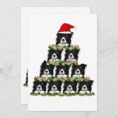 ハッピーハーディングドッグホリデー ノートカード (正面/裏面)