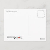 ハッピーハートはがき ポストカード (裏面)