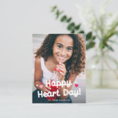 ハッピーハートデイタイプバレンタインデー1枚の写真 シーズンカード (スタンド正面)