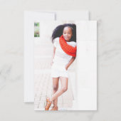 ハッピーハートデイパステルハート教室バレンタイン 招待状 (裏面)