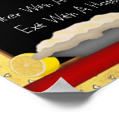 ハッピーハートハッピーベリープリント ポスター (角)